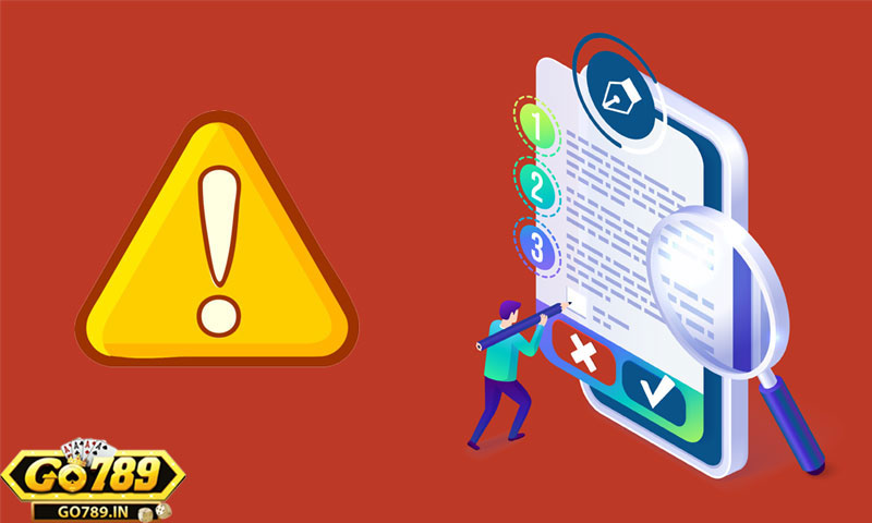 Các quy định cần chú ý về Điều khoản Dịch vụ Go789