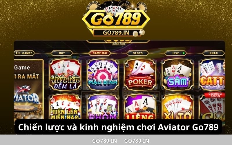 Chiến lược và kinh nghiệm chơi Aviator Go789